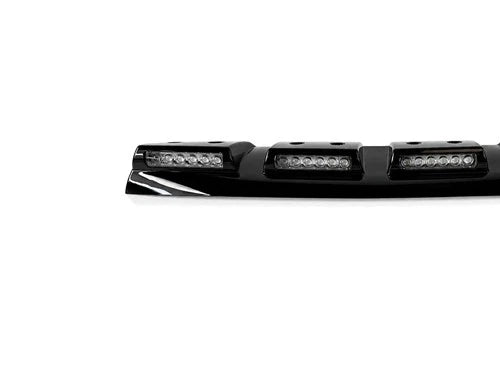 GLOSS BLACK LED FRONT ROOF MOUNTED BAR LIGHT POD FOR FORD RANGER T9 2022+
