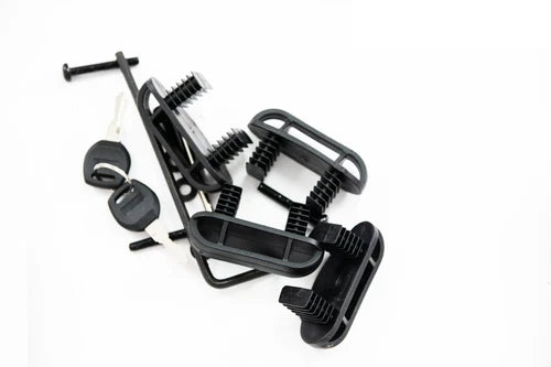 FOR BMW 4 SERIES F32 2013-20 CROSS BAR BARS ROOF RAILS RACK BLACK FIXED POINT