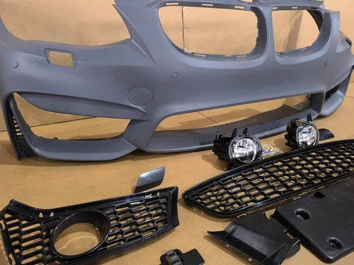 M4 STYLE FRONT BUMPER SPLITTER CONVERSION KIT FOR BMW 3 SERIES E92 E93 PDC 10-13