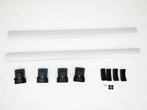 FOR RENAULT TRAFIC 2001-2014 CROSS BARS SET ALUMINIUM ROOF RACK RAILS SILVER