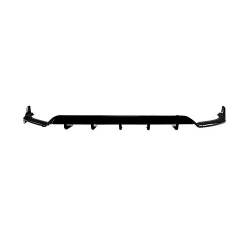 FOR VW TIGUAN MK2.5 R LINE REAR BUMPER LOWER DIFFUSER LIP PANEL GLOSS BLACK 21+
