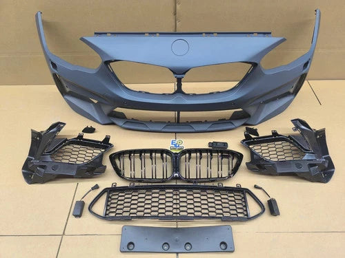 FOR BMW 1 SERIES F20 F21 UPGRADE M2 COMPETITION LOOK FRONT BUMPER LIP 2015-2019