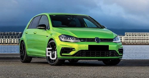 FOR VW GOLF MK7.5 2017-2020 R CONVERSION FRONT REAR BUMPER BODYKIT SIDE SKIRT
