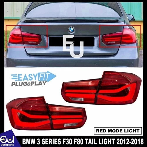 LED DYNAMIC REAR UPGRADE TAIL LIGHT LAMP FOR BMW 3 SERIES F30 F80 SALOON 12-2018