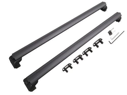 FOR VW PASSAT B8 ESTATE 14+ CROSS BARS ROOF RAIL RACK BLACK LOCKABLE HEAVY DUTY