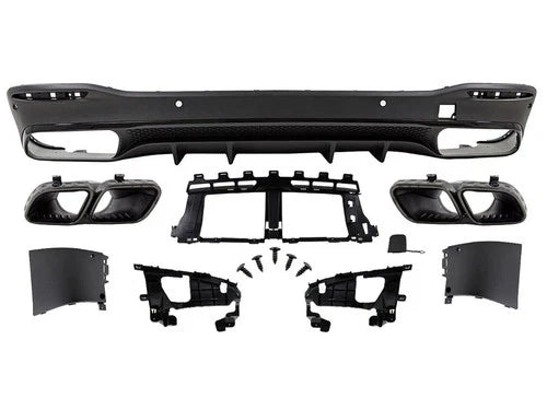 GLE63 CONVERSION FRONT BUMPER BODYKIT REAR DIFFUSER FOR MERCEDES GLE W167 19-23