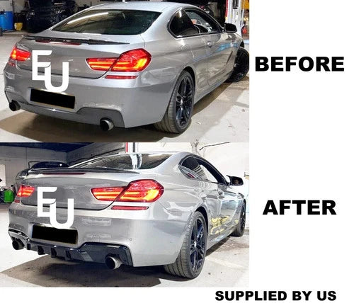 FOR BMW 6 SERIES F06 BODYKIT FRONT SPLITTER REAR DIFFUSER SKIRT SPOILER BODY KIT