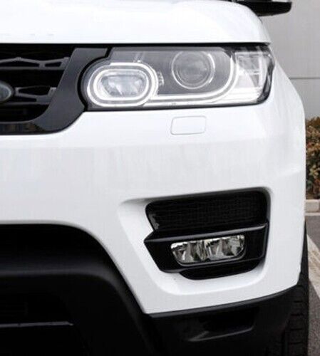 FOR RANGE ROVER SPORT L494 2014-2018 FOG LIGHT LAMP COVERS GLOSS BLACK OEM FIT