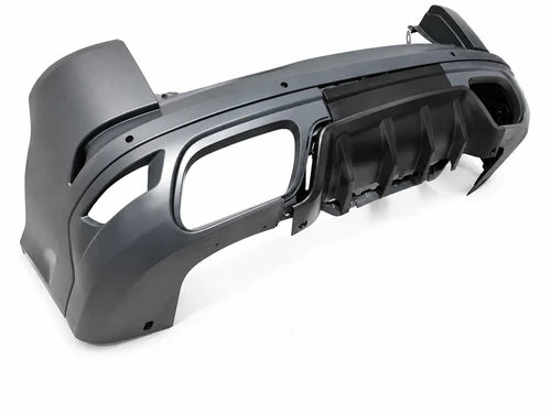 FOR RANGE ROVER SPORT L494 SVR STYLE REAR BUMPER WITH DIFFUSER & EXHAUST 2018-22