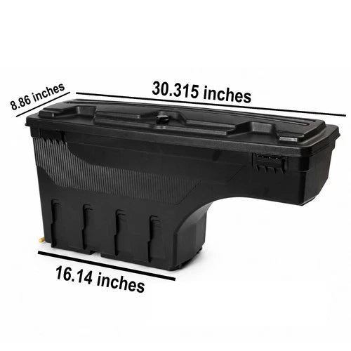 PAIR LOCKABLE STORAGE SWING CASE TOOL BOX FOR FORD RANGER T9 WILDTRAK XL 2022+