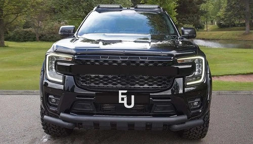 GLOSS BLACK LED ROOF LIGHT BAR LAMP LIGHTS FOR FORD RANGER T9 WILDTRAK 2022+
