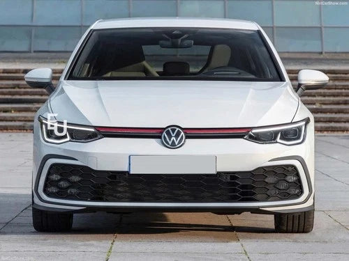 FRONT BUMPER GRILLE BODY KIT GTI LOOK GLOSS BLACK FOR VW GOLF MK8 2020+