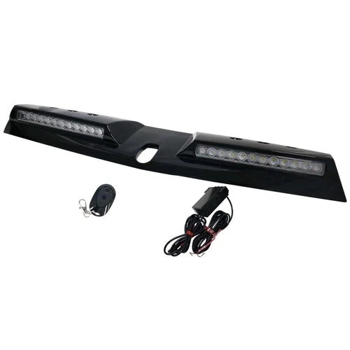 GLOSS BLACK LED ROOF LIGHT BAR LAMP LIGHTS FOR FORD RANGER T9 WILDTRAK 2022+