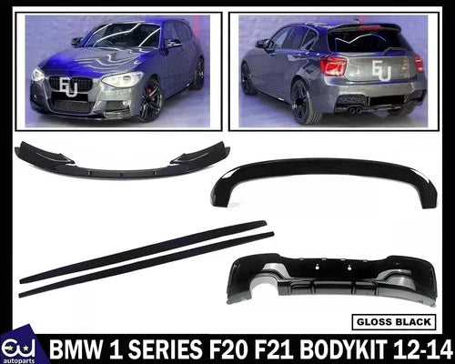 FOR BMW 1 SERIES F20 F21 FRONT LIP SPLITTER REAR DIFFUSER BODY KIT BODYKIT 12-14