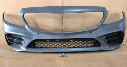 FOR MERCEDES C CLASS W205 C205 15-21 FRONT BUMPER KIT FACELIFT AMG LINE STYLE