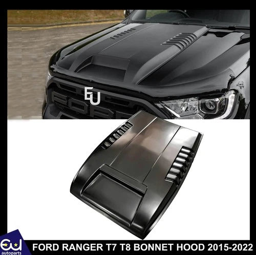 FOR FORD RANGER T7 T8 HOOD BONNET VENT SCOOP COVER TRIM 2015-2022