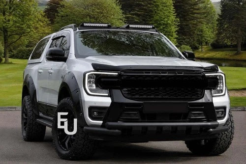 GLOSS BLACK LED ROOF LIGHT BAR LAMP LIGHTS FOR FORD RANGER T9 WILDTRAK 2022+