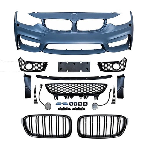 M4 CONVERSION FRONT REAR BUMPER BODYKIT FOR BMW 4 SERIES F36 GRAN COUPE 4 DOOR