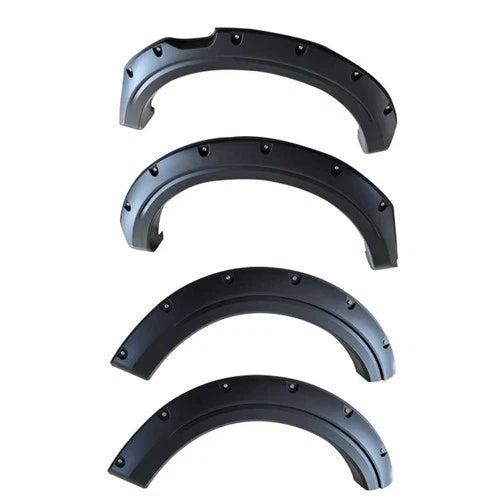 FOR FORD RANGER T9 2023-2026 BLACK WIDE WHEEL ARCHES FENDER FLARES 4PCS