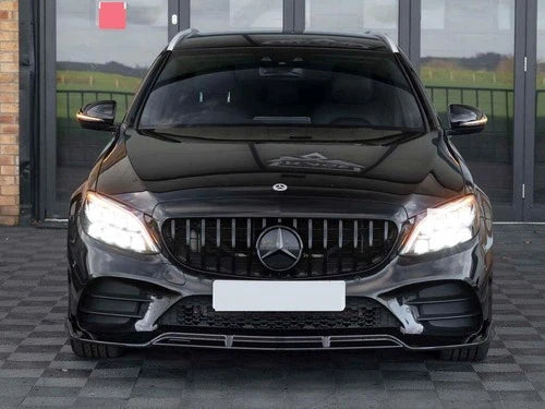 FOR MERCEDES C CLASS W205 C205 15-21 FRONT BUMPER KIT FACELIFT AMG LINE STYLE