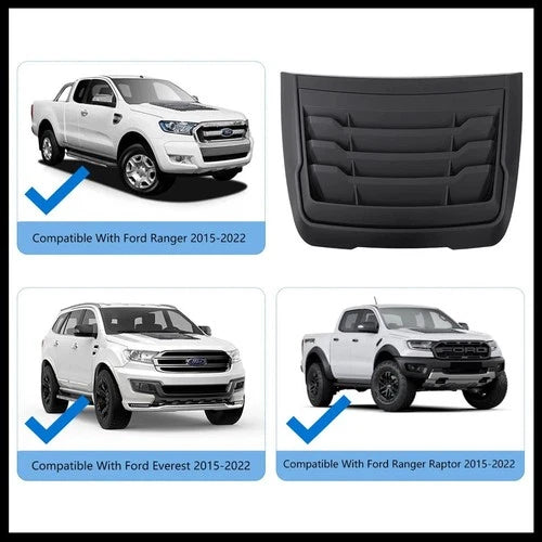 BONNET SCOOP HOOD VENT COVER FOR FORD RANGER T7 T8 2015-2022