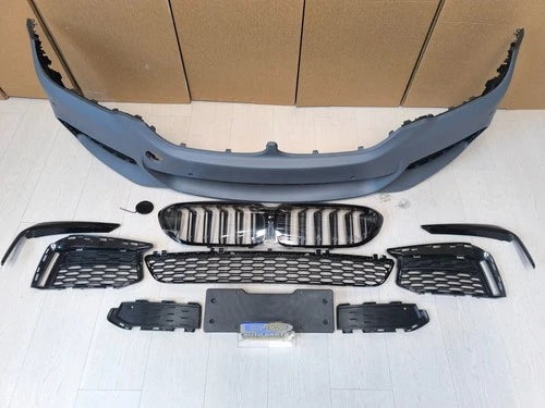 FOR BMW 5 SERIES G30 G31 M SPORT LOOK FRONT BUMPER KIT PDC 2017-2020 PRE-LCI