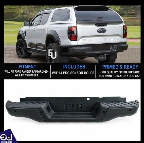 REAR BUMPER FOR FORD RANGER 2023+ OE STYLE WITH PARKING SENSOR HOLES