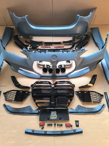 G82 G83 M4 CONVERSION FRONT REAR BUMPER FULL BODYKIT FOR BMW 4 SERIES G22 G23
