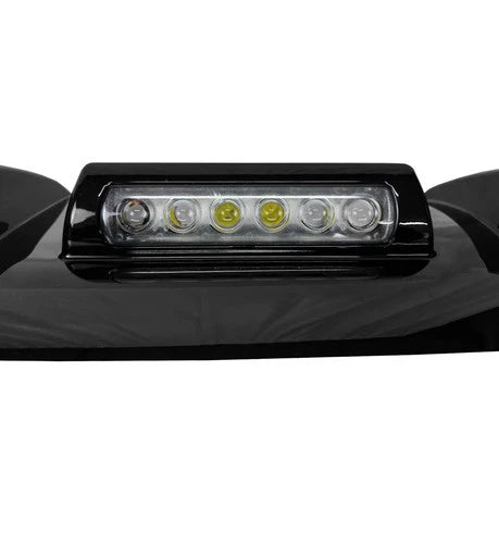 GLOSS BLACK LED FRONT ROOF MOUNTED BAR LIGHT POD FOR FORD RANGER T9 2022+