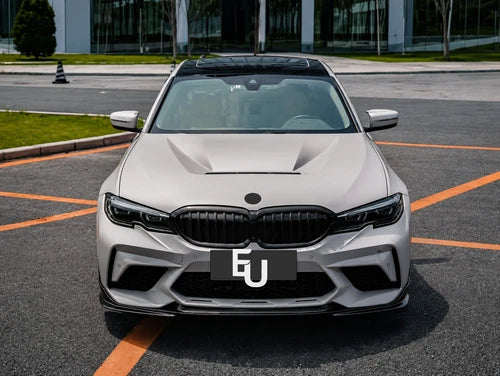 M3 CS STYLE VENTED PRIMED IRON BONNET HOOD FOR BMW 3 SERIES G20 G21 2019+