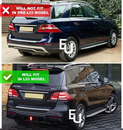 FOR MERCEDES GLE-CLASS W166 LED RH+LH REAR OUTER TAIL LIGHT BRAKE LAMP 16-19