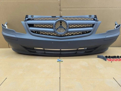 FOR MERCEDES VITO W639 2010-2015 FRONT BUMPER - NO PDC OR FOG LIGHT HOLES