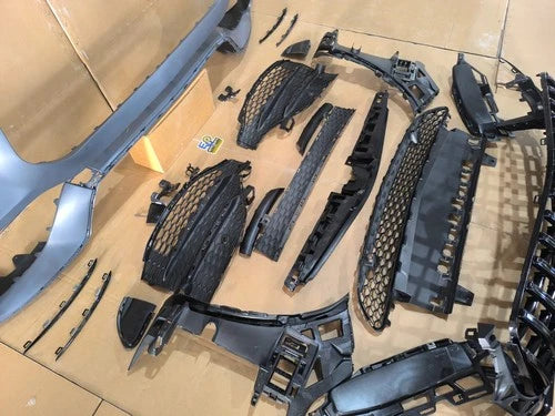 FOR MERCEDES GLE W167 V167 19-23 AMG LINE FRONT BUMPER CONVERSION KIT GRILL