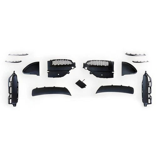 FOR MERCEDES GLE W167 V167 19-23 AMG LINE FRONT BUMPER CONVERSION KIT GRILL