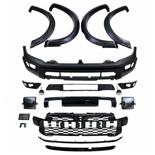 RAPTOR STYLE BUMPER WHEEL ARCHES BODYKIT KIT FOR FORD RANGER T9 2022+