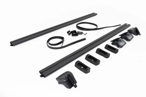 FOR BMW 4 SERIES F32 2013-20 CROSS BAR BARS ROOF RAILS RACK BLACK FIXED POINT