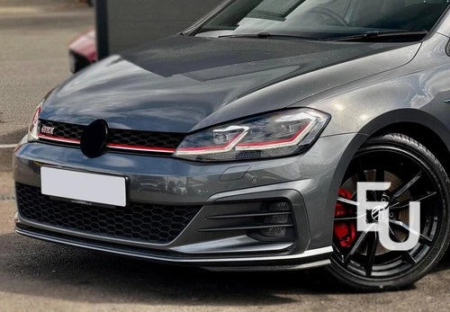 GTI CONVERSION FRONT BUMPER BODYKIT FOR GOLF MK7.5 2017-2020 FITS GTD TDI TSI SE