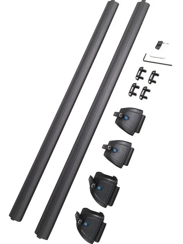 FOR VW PASSAT B8 ESTATE 14+ CROSS BARS ROOF RAIL RACK BLACK LOCKABLE HEAVY DUTY