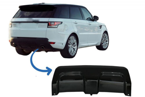 FOR RANGE ROVER SPORT REAR BUMPER DIFFUSER PANEL TOW EYE COVER GLOSS L494 13-18