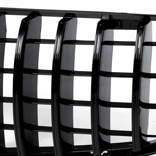 FOR MERCEDES GLC X253 C253 15-19 FRONT GRILLE PANAMERICANA GT STYLE GLOSS GRILL