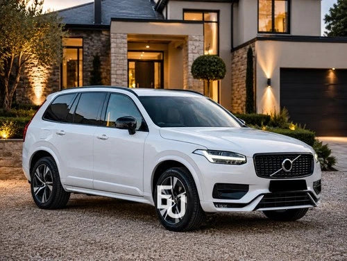 R-DESIGN STYLE FRONT BUMPER UPPER GRILLE W/CHROME FOR VOLVO XC90 MK2 2019-2025