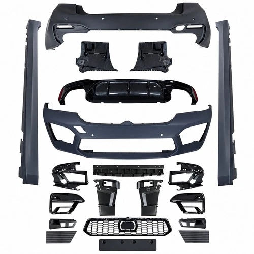 F90 M5 CONVERSION FRONT REAR BUMPER BODYKIT FOR BMW 5 SERIES G30 LCI 2020+