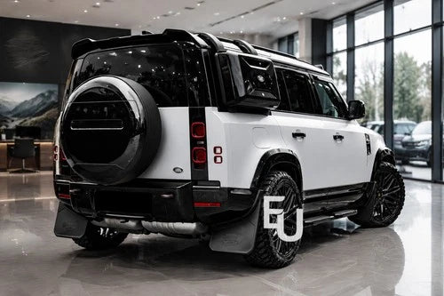 FOR LAND ROVER DEFENDER L663 90 110 130 2020+ SPARE WHEEL COVER GLOSS BLACK