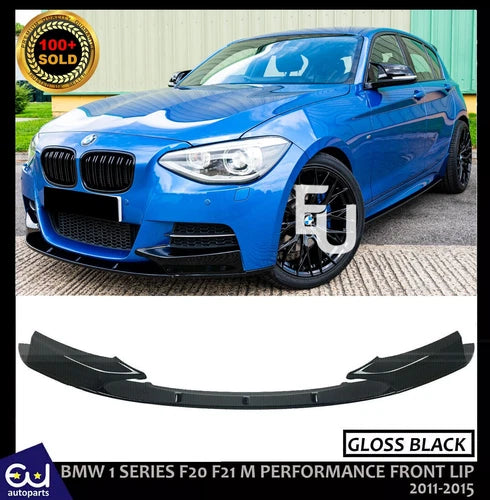 FOR BMW 1 SERIES F20 F21 FRONT SPLITTER LIP VALANCE PRE-LCI 11-15