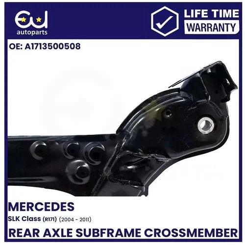 NEW REAR SUBFRAME CROSSMEMBER AXLE FOR MERCEDES SLK R171 2004-2011 INCL BUSHES