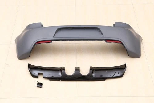 FOR VW GOLF MK6 REAR BUMPER WITH DIFFUSER R20 LOOK BODY KIT GTI TSI TDI 09-13