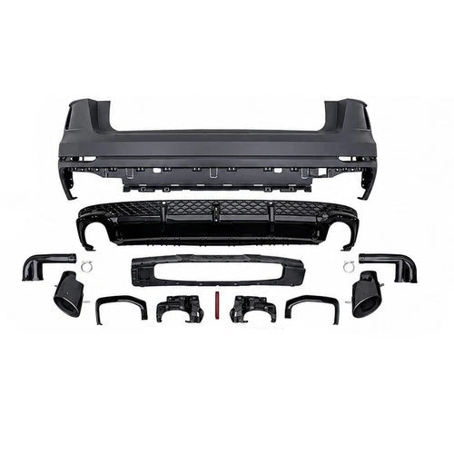 LCI 2024+ RSQ8 CONVERSION FRONT REAR BUMPER DIFFUSER BODYKIT FOR AUDI Q8 2019-23