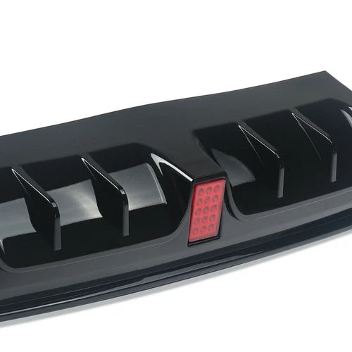 REAR DIFFUSER TAILPIPE GLOSS FOR MERCEDES S CLASS S63 W222 B STYLE AMG 2013-2017