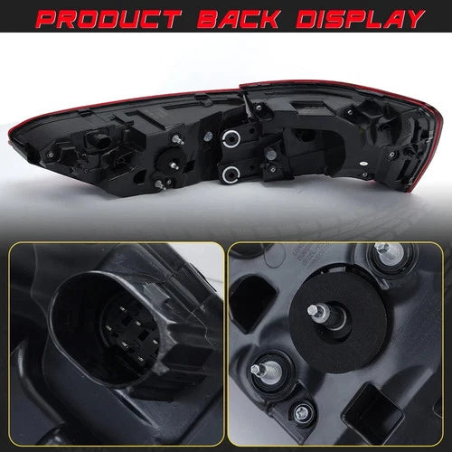 4PCS LED DYNAMIC INNER OUTER REAR TAIL LIGHT BRAKE LAMP FOR AUDI A6 C8 2019-2025