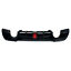 REAR BUMPER LIP DIFFUSER W/ LED FOR BMW 3 SERIES E92 E93 335I 2D M-TECH 07-13